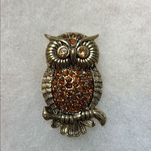 Owl Brooch